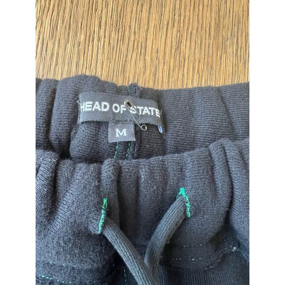 Head Of State Black Oba Lounge Pant Size M unisex new without tags - Picture 7 of 8